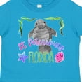 thumbnail image 4 of Inktastic St. Petersburg Florida Cute Swimming Manatee Boys or Girls Toddler T-Shirt, 4 of 5