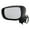 Paint to match, variant on For Subaru Forester 2019 2020 Door Mirror Passenger Side | Power | Non-Heated | Paint To Match | Replacement For SU1321163 | 91036SJ510, 91054FL200