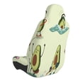 thumbnail image 2 of Wukai Avocado for Exercise Full Set Car Seat Covers with Soft Padding Universal Auto Front Seats Protector and Cushion Mat, 2 of 5