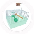 thumbnail image 6 of BESTYASH Light Green Bird Travel Carrier Cage for Parrots Lovebirds with Portable Design and Durable Materials, 6 of 9