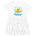 thumbnail image 3 of Inktastic Enjoy the Sunshine Bahamas Summer Paradise Girls Toddler Dress, 3 of 5