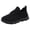 Black, variant on XIMIN Men Running Shoes - Mesh Lightweight Walking Sneakers, Breathable Casual Athletic Gym Workout Sports Comfort Shoes