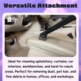 thumbnail image 4 of Horse Hair Vacuum Attachment 1.25" Round Dust Brush, 1-1/4 Vacuum Dusting Brush, Duster Sweeper Hair Bristle Brush Compatible with Shop Vac, Oreck, Hoover and other Central Vacs - ALL PARTS ETC., 4 of 7