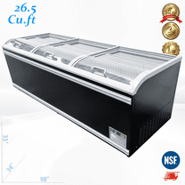 Cooler Depot 26.5 cu.ft Supermarket Grocery Chest Freezer