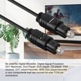thumbnail image 3 of Digital Fiber Optical Audio Cable, Connects to DVD, CD, Mini Disc, DAT, for Clear, Full Sound, 3 of 8
