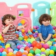 thumbnail image 4 of SHANNA Kids Toys Soft Plastic Ball Pit Balls-Toy Balls for Kids, Crush Proof Colorful Balls for Children's Toy, Macaron Ocean Balls 2.15 inch, Pack of 200, 4 of 15