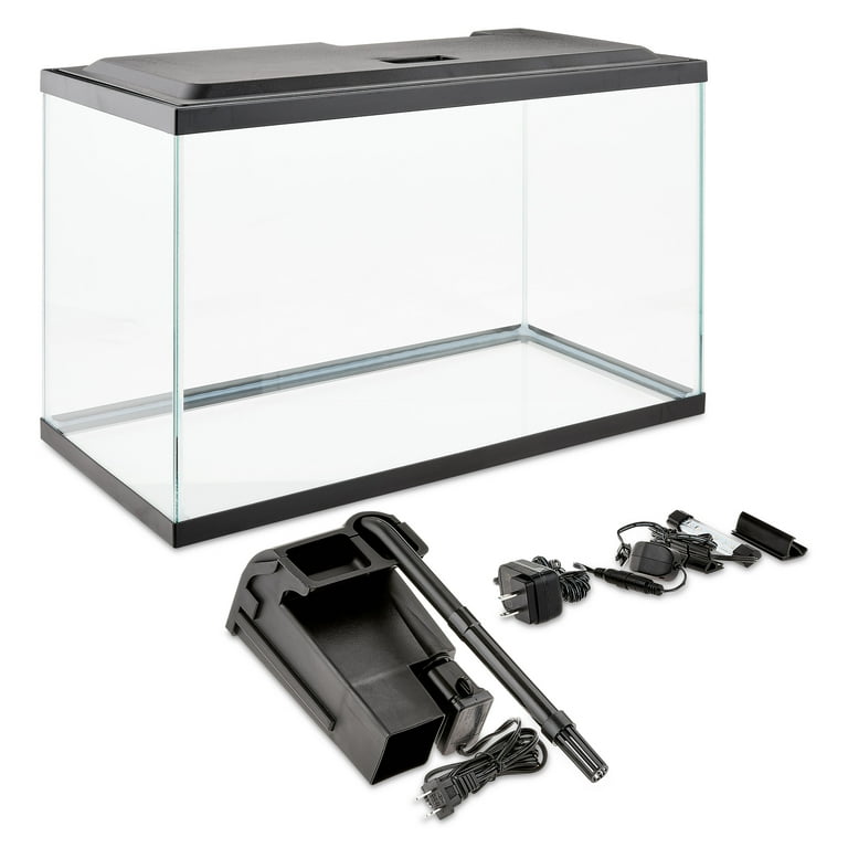 Vibrant Life 10 Gallon Aquarium Starter Kit with Blue & White LED