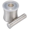 thumbnail image 1 of Mortero de ajo de acero inoxidable Estructura dual Buena estabilidad Resistente al desgaste Fácil de limpiar Molinillo Mortero Prensa de ajo, 1 of 10