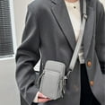 thumbnail image 2 of Beautynvta Small Crossbody Bag for Women, Mini Phone Purses, Cell Phone Purses Travel Pouch Shoulder Tote Bag Handbags, Gray, 2 of 6
