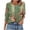 Green A, variant on YYUIJK Women's 2025 Fashion Tops 3/4 Length Sleeve Business Casual Blouses Summer Tees Shirts Gray XL