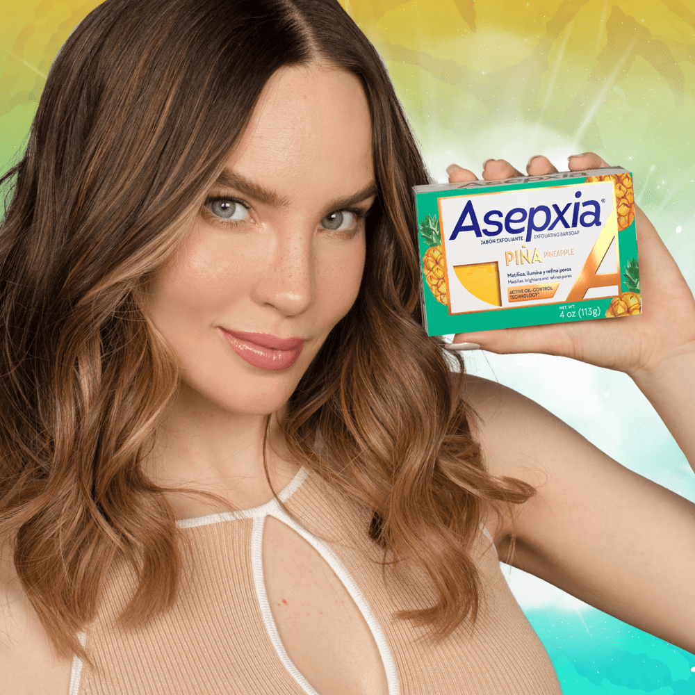 (3 pack) Asepxia Exfoliating Bar Soap, with Natural Pineapple Enzyme, for Oily Skin Teens and Adults, 4 oz