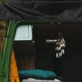 thumbnail image 4 of TABLZONE Waterproof Black Oxford Cloth Auto Rear Trunk Sun Shade for Small Rvs with Easy Installation, 4 of 8