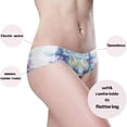 thumbnail image 4 of Iauyy Womens Underwear Hipster Flex Panties Dig-Free Fit Breathable Underwear for Women , Soft Rorschach Inkblot Patterns, 4 of 6