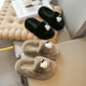 thumbnail image 5 of Zapatillas de felpa mullidas de Hello Kitty para uso exterior, zapatos para niños, otoño 2024, lindas zapatillas de algodón de princesa para niñas, 5 of 5
