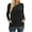 #3 Black, variant on SHIBEVER Long Sleeve Tops For Women Fall Round Neck T Shirts Fashion Workout Split Tunics Tops Casual Cute Loose Fit Pullover Tops Blouses Black