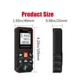 thumbnail image 4 of 40m/60m/80m/100m Measure LCD Digital Distance Meter With Bubble Level Mini Ran Finder ,High Accuracy, 4 of 6