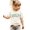 Natural Shirt, variant on Cute Green Floral Golf Shirt for Women Teens and Girls Bright Spring Golfer Tee Natural Shirt 3T