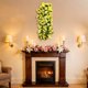 thumbnail image 4 of Guirnalda de pared colgante de flores violetas artificiales para bodas, decoración del hogar y eventos, ramos reutilizables de seda de orquídeas y glicinas, 4 of 6