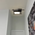 thumbnail image 2 of VONN Radium 19" Aluminum ETL Certified Integrated LED Ceiling Fixture in Black, 2 of 14