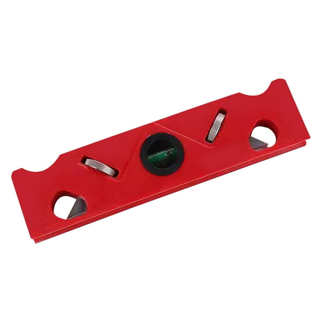 Riwesomey Cepilladora de carpintería de mano bloque borde esquina de madera muebles herramienta de cepillado para principiantes reparación Herramientas manuales y eléctricas Rojo