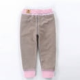 thumbnail image 5 of Ugoldhm Toddlers Sherpa Lined Pants - Elastic Waist Soft Baggy Bottom Pants for Fall Winter Warm, 5 of 5