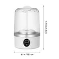 thumbnail image 3 of LEDMOMO  Portable Washing Machine, White ABS, Dual Modes, Ideal for Home and Travel, 3 of 8
