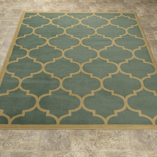 Berrnour Home Homesense Collection Contemporary Moroccan Trellis Design