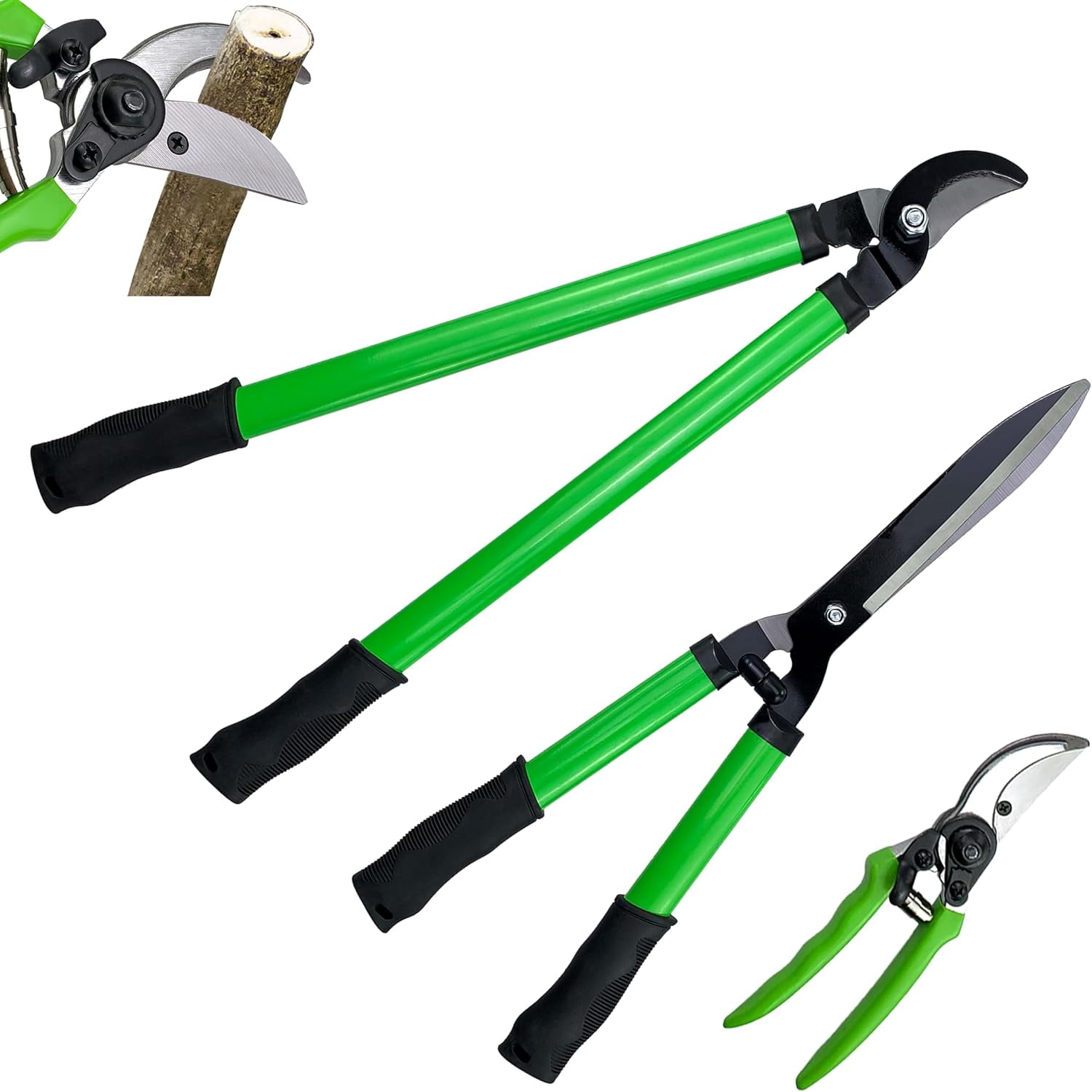 Berry&Bird Loppers Pruners Heavy Duty 30''Bypass Lopper Long