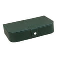 thumbnail image 4 of Caja de joyería, caja de regalo de recuerdo, organizador portátil para mujeres, soporte de joyería de escritorio Verde, 4 of 9