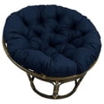 thumbnail image 2 of Blazing Needles Coussin de Papasan d'Extérieur en Polyester Filé Uni, 52 Pouces, Azul, 2 of 3
