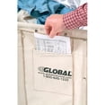 thumbnail image 4 of Global Industrial 241304 Best Value Canvas Basket Bulk Truck, 16 Bushel, 4 of 6