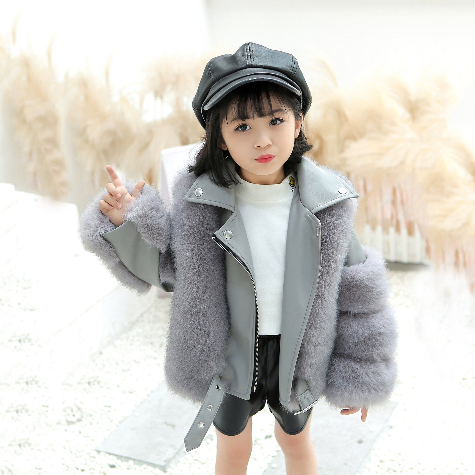 Durtebeua Kids Baby Girls Winter Coats Fashion Cute Windproof Padded Clothes Jacket Hooded Coat 2 3 Years