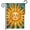 B, variant on XaaKee Small Garden Flags, Mandala Sun Vibrant Cosmic Background Garden Flag, Double-Sided High-Quality White Linen Yard Flags Outdoor Porch Decor, 12x18Inch