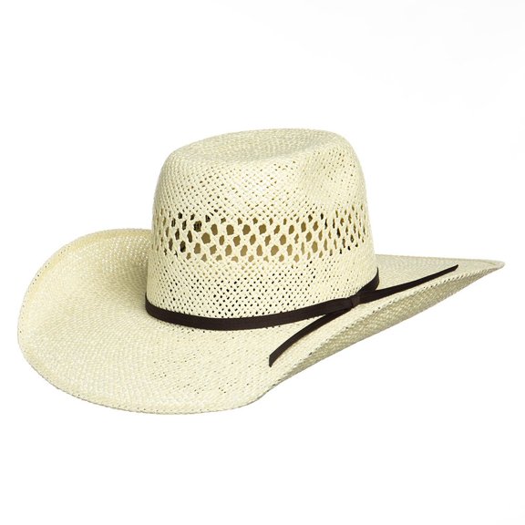M & F Western Boys' Twister ' Bull Rider Straw Cowboy Hat Natural