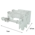 thumbnail image 2 of MasteelfCA Multifunction Acrylic Filter Inlet Outlet Pipe Clamp Aquarium Pipe Holder Fish Tank Pipe Fixed Clip (Transparent), 2 of 7