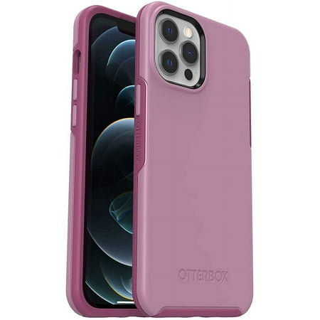 OtterBox Symmetry Series Case for iPhone 12 Pro Max (NOT Mini/12/12 Pro) Non-Retail Packaging - Cake POP (Orchid/Rosebud)