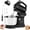Black, variant on Vikaluz 2 in 1 Stand Mixer 3.2 QT 5-Speed Tilt-Head with Dough Hooks Hand-Held Converter Black White