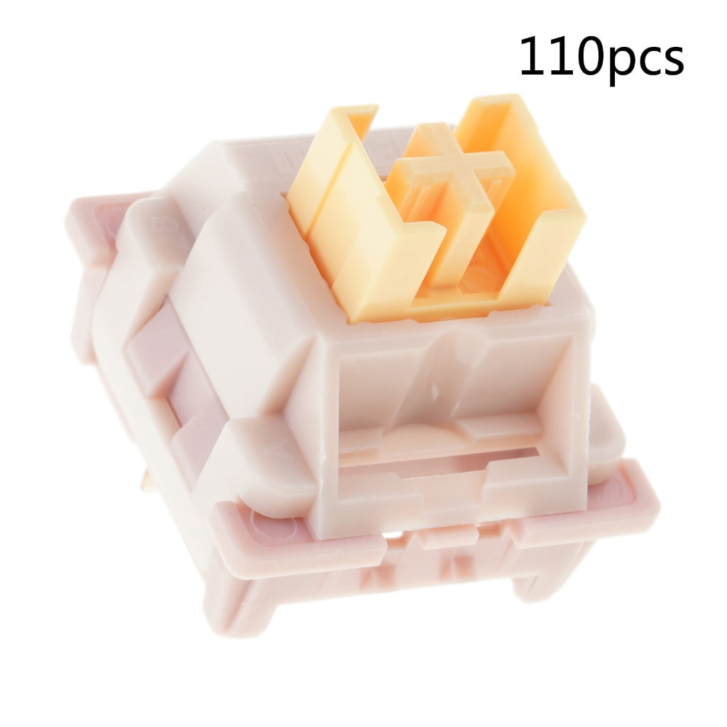 /Clicky Switches Mechanical Keyboard 3Pin Lube Gaming MX Switches Linear Tactile 70/90/110 Set
