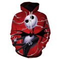 thumbnail image 1 of Sudadera con capucha animada Pesadilla antes de Navidad serie 3D cosplay anime jersey estampado 3D sudadera para hombre, 1 of 1