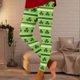 thumbnail image 4 of MKLEKYY Leggings deportivos para mujer, moda de San Patricio, pantalones largos elásticos ajustados con estampado informal 3847, 4 of 4