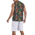 thumbnail image 2 of Sikiie Mushrooms And Flowers Basketball Jersey Reversible Men's Mesh Athletic Sports Shirts Training Practice S-4XLXX-Large, 2 of 6