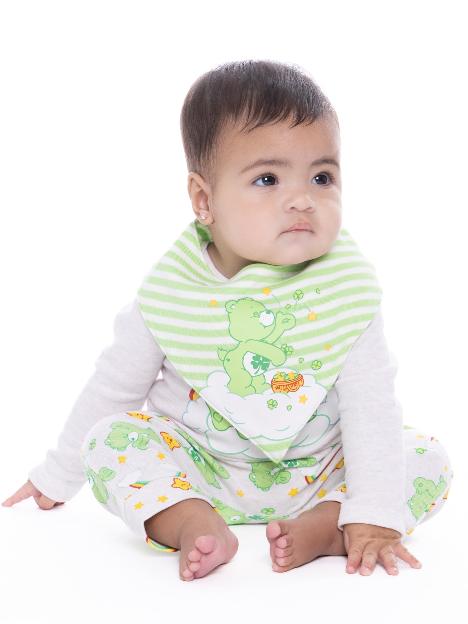 Care Bears Baby Saint Patrick's Day Layette Gift Set, 3-Piece, Sizes Newborn-12 Months