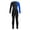 Blue&Black, variant on Girls Gymnastics Leotards Dance Outfits Sparkle Bodysuit+Legging Pants Athletic Team Uniform Green&Black 6