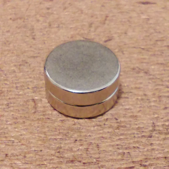 2 N52 Neodymium Cylindrical (1/2 X 1/4) Inch Cylinder/Disc Magnets.