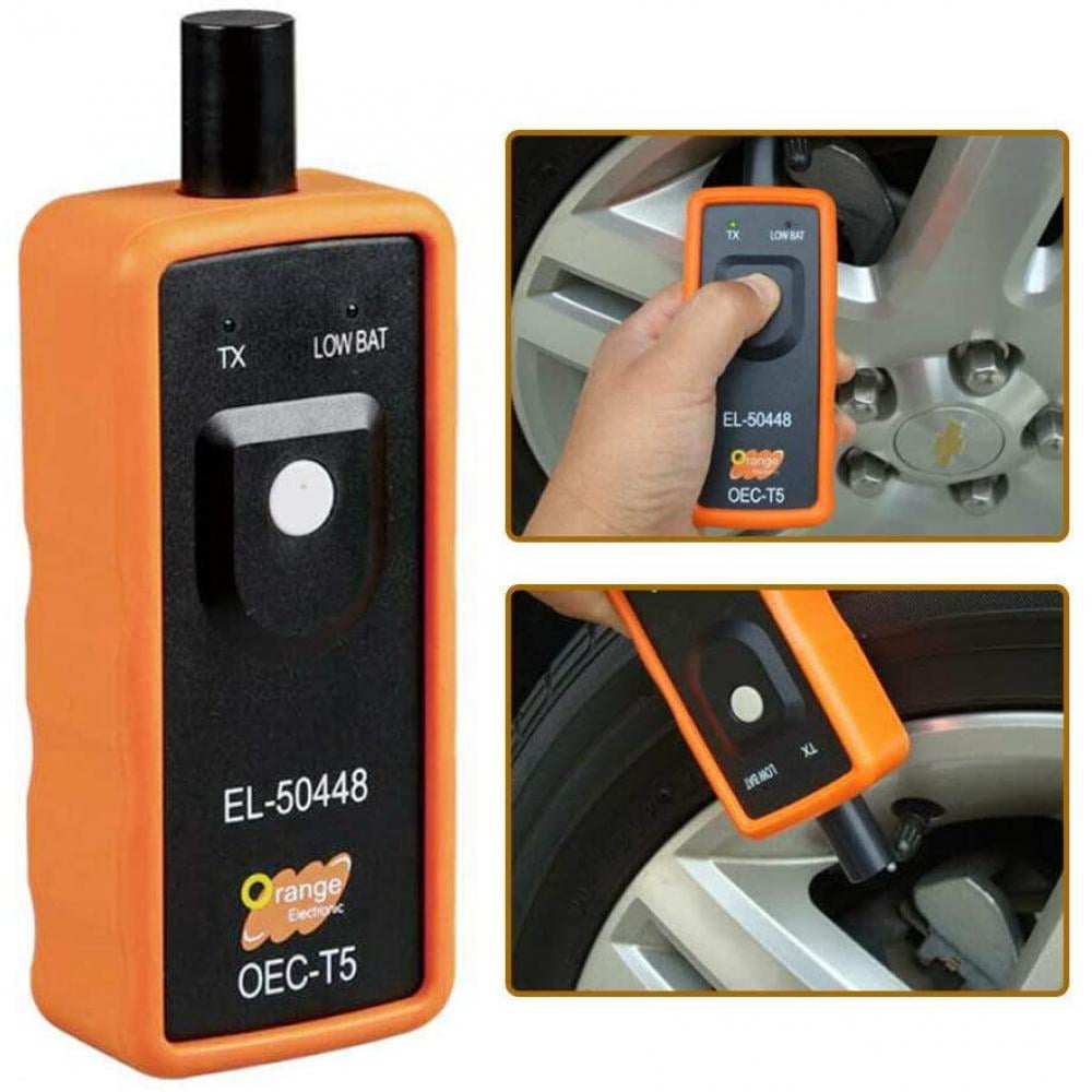 JDiag Supper EL-50448 Auto Tire Pressure Monitor Sensor TPMS Relearn Reset Activation Tool OEC-T5 EL-50448 for GM and Ford cars 