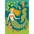 thumbnail image 1 of Jozie B 16 Sirène Double Applique Maison Drapeau&44; Grand, 1 of 1
