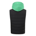 thumbnail image 6 of qucoqpe Plus Size Heated Vest for Men Women 15 Heating Heated Vest Winter Heated Jacket with Detachable Hood, 6 of 7