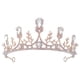 thumbnail image 1 of KAKOWELY Tiara de boda, diadema de novia, corona nupcial, tiara de decoración, corona de ceremonia, tiara, 1 of 3