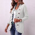 thumbnail image 6 of Szhihuiw Women's Cardigan Sweaters Fall Business Casual Tops Lightweight Long Sleeve Button Up Cardigans Fashion Sweaters for Women Trendy, 6 of 9