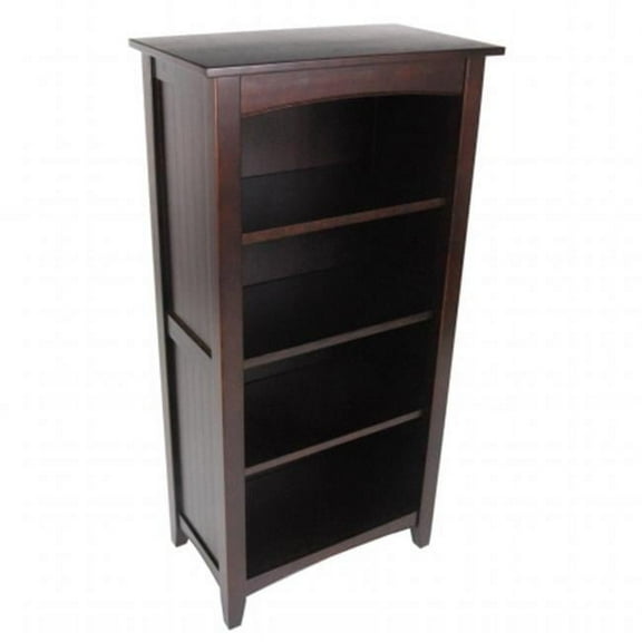 Shaker Cottage Tall Bookcase, Espresso
